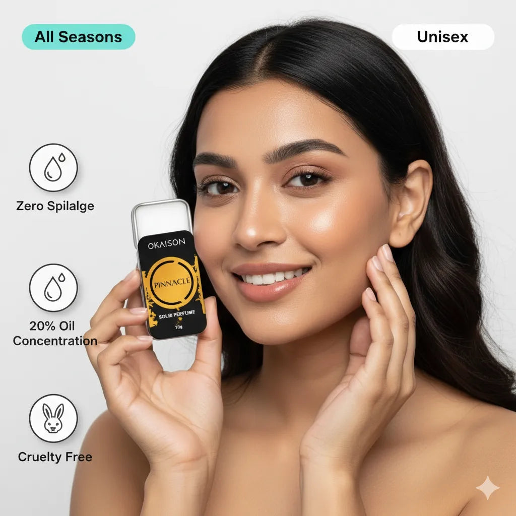 OKAISON PINNACLE| Solid Perfume for Men & Women| spicy truth fragrance|
