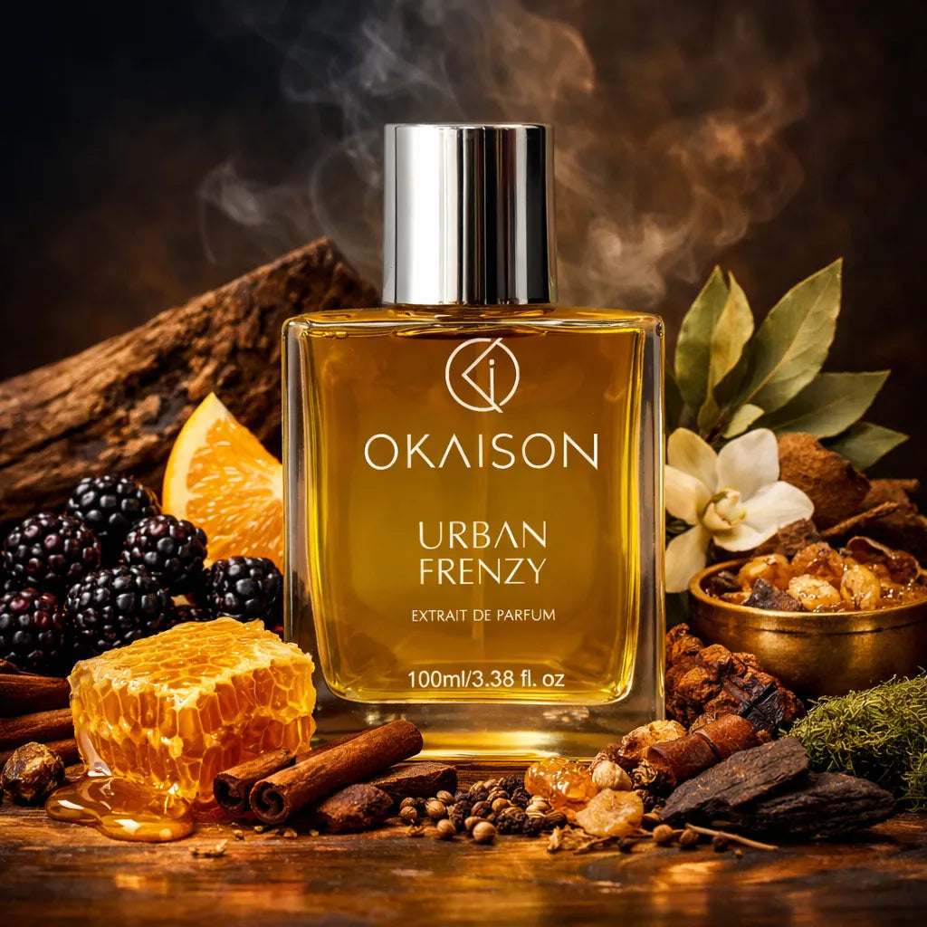 OKAISON URBAN FRENZY| Oud fragrance|100ml Extrait de parfum| perfume with oud|