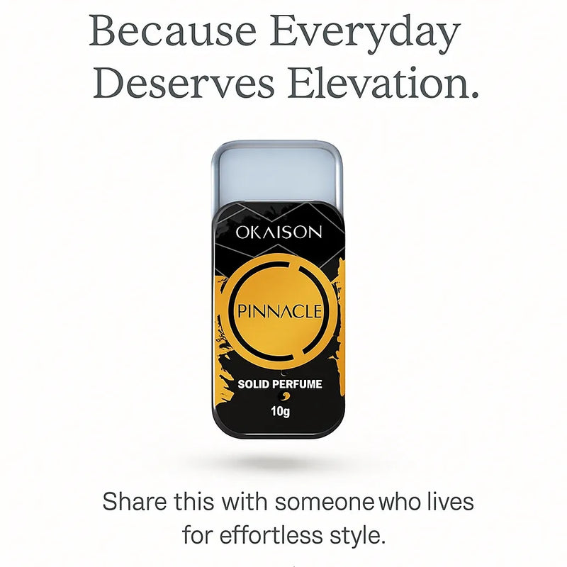 OKAISON PINNACLE| Solid Perfume for Men & Women| spicy truth fragrance|