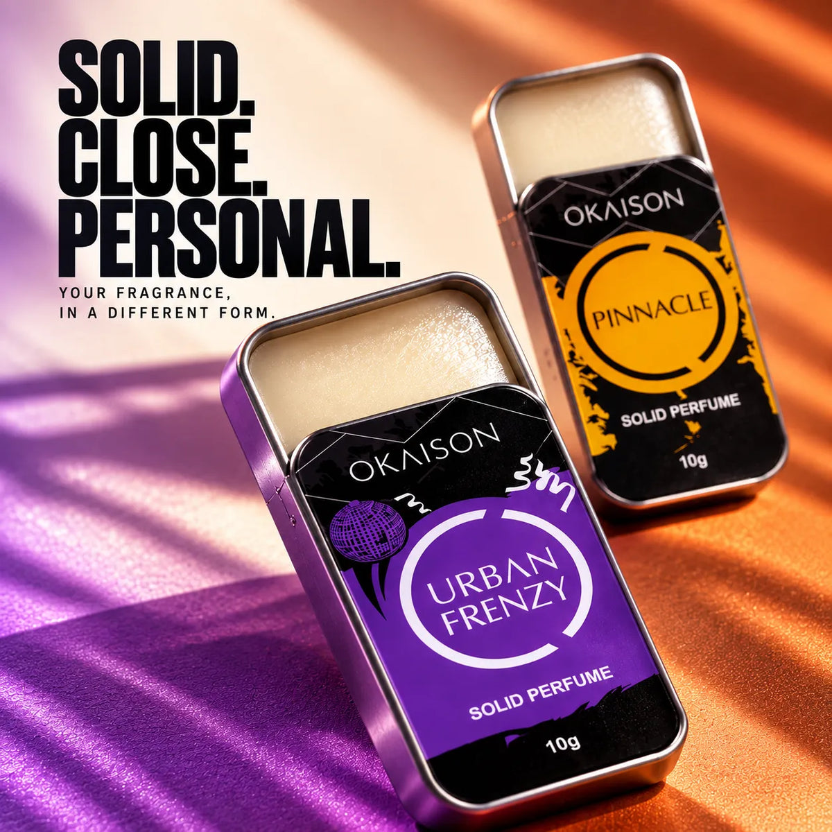 The Pocket Kit · Urban Frenzy + Pinnacle Solid Perfumes