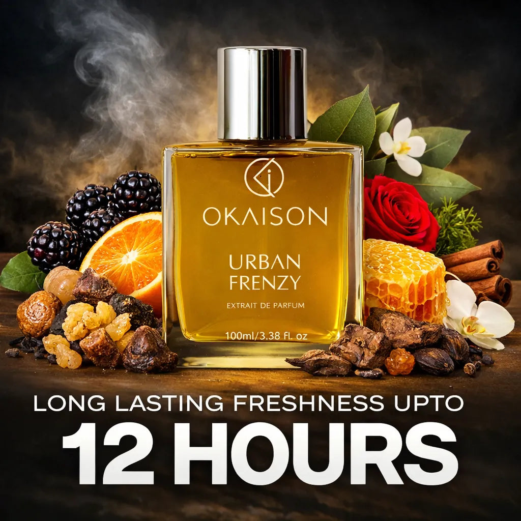 OKAISON URBAN FRENZY| Oud fragrance|100ml Extrait de parfum| perfume with oud|