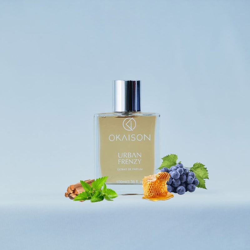 OKAISON URBAN FRENZY| Oud fragrance|100ml Extrait de parfum| perfume with oud|