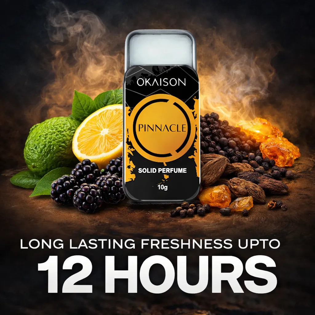 OKAISON PINNACLE| Solid Perfume for Men & Women| spicy truth fragrance|