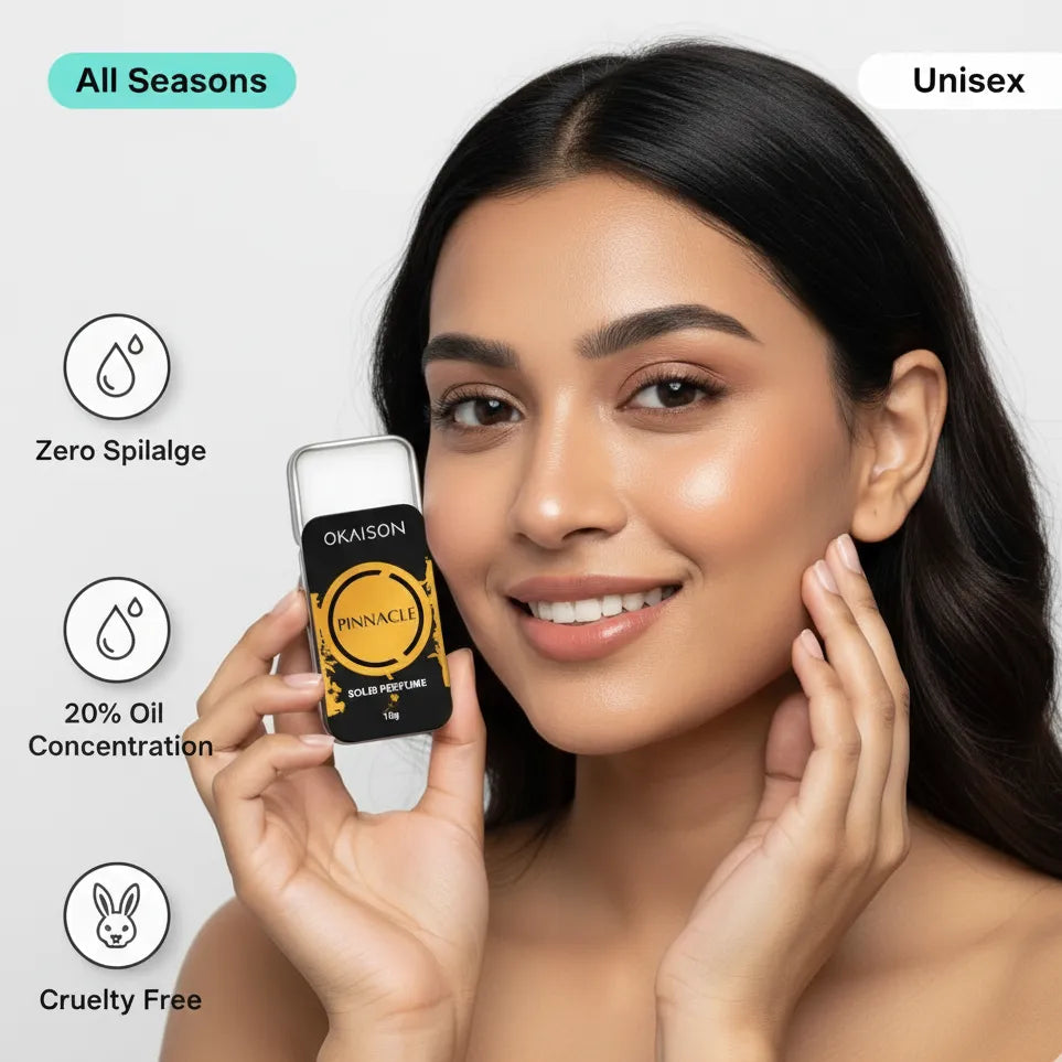 OKAISON PINNACLE| Solid Perfume for Men & Women| spicy truth fragrance|