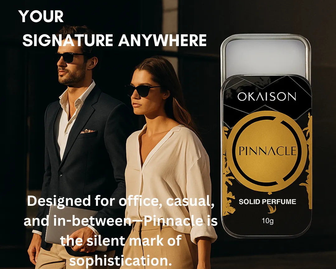 OKAISON PINNACLE| Solid Perfume for Men & Women| spicy truth fragrance|