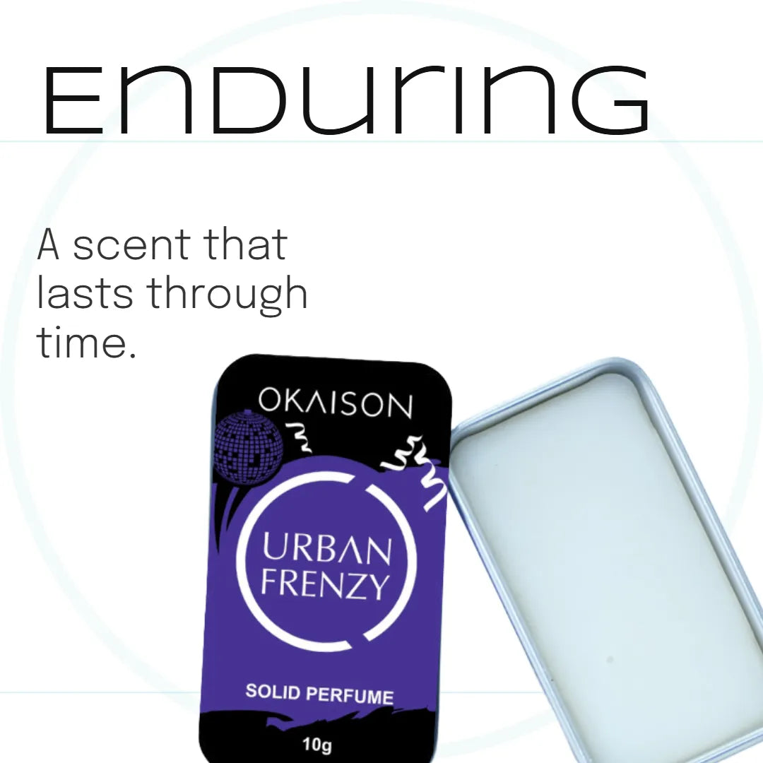 OKAISON URBAN FRENZY| Solid perfume for men & women| perfume with oud|