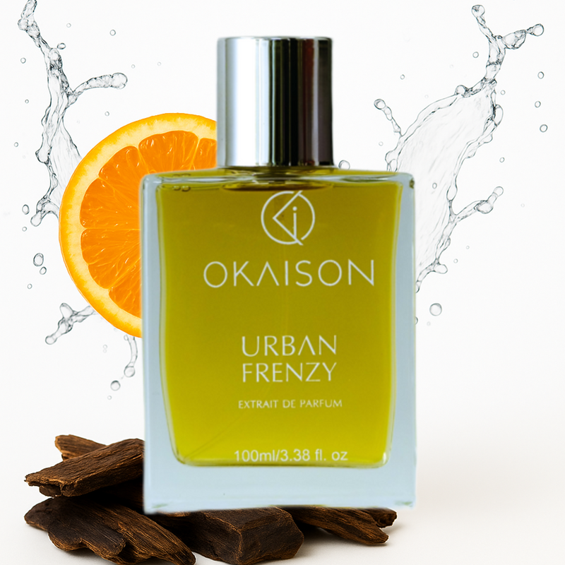 OKAISON URBAN FRENZY| Oud fragrance|100ml Extrait de parfum| perfume with oud|